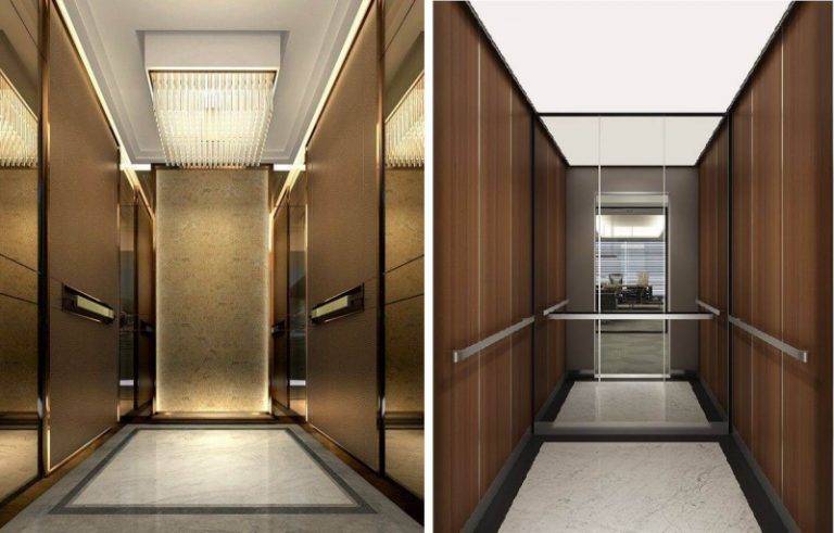 Trang trí thang máy