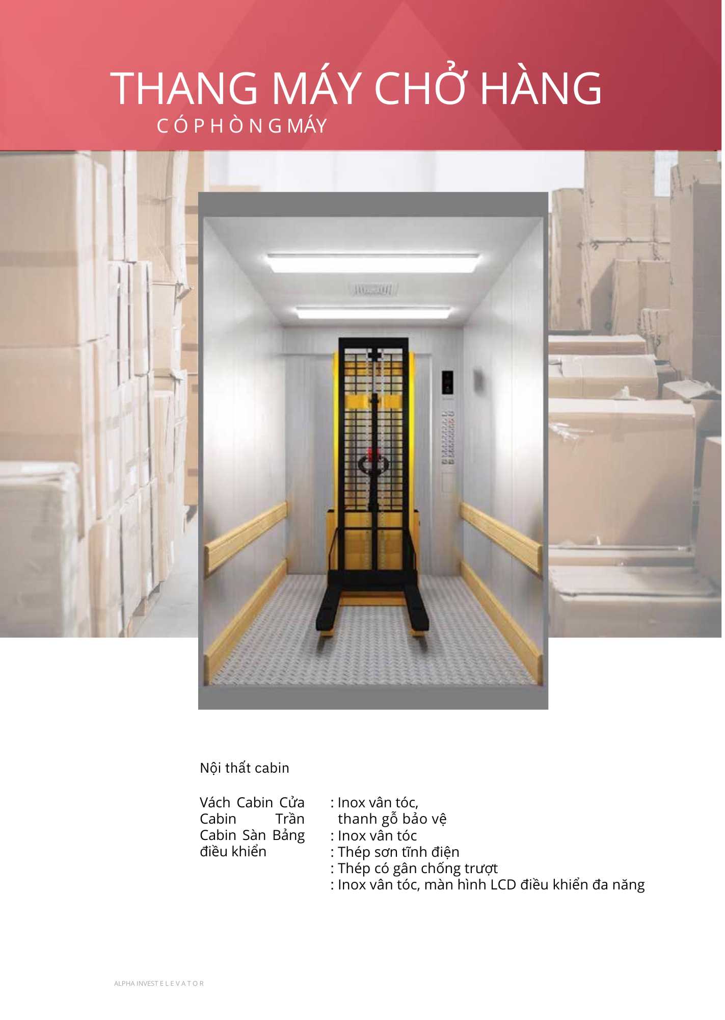 Thang máy tải hàng